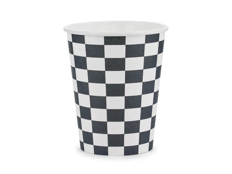 Checkered Flag Cups