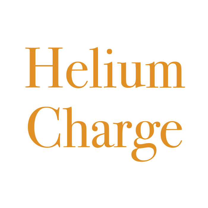 36" & Above FOIL Balloon Helium Charge