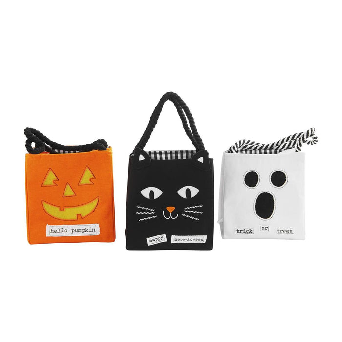 Cat Light Up Halloween Candy Treat Bags