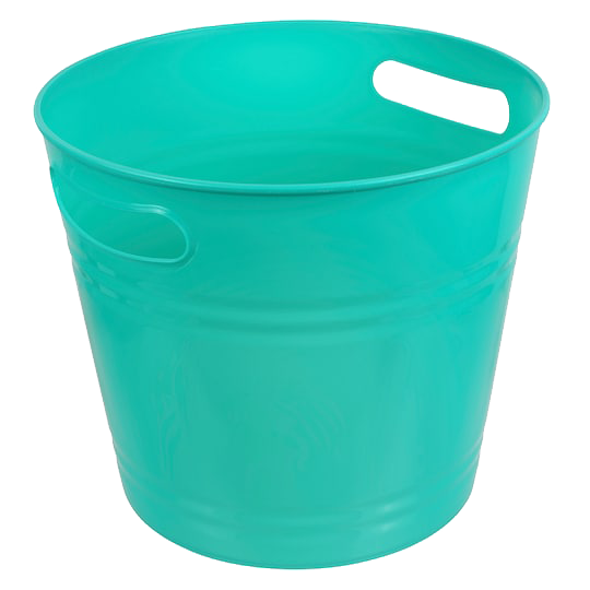 Green Plastic Party Bucket
