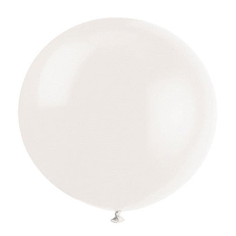 Linen White Jumbo Balloon