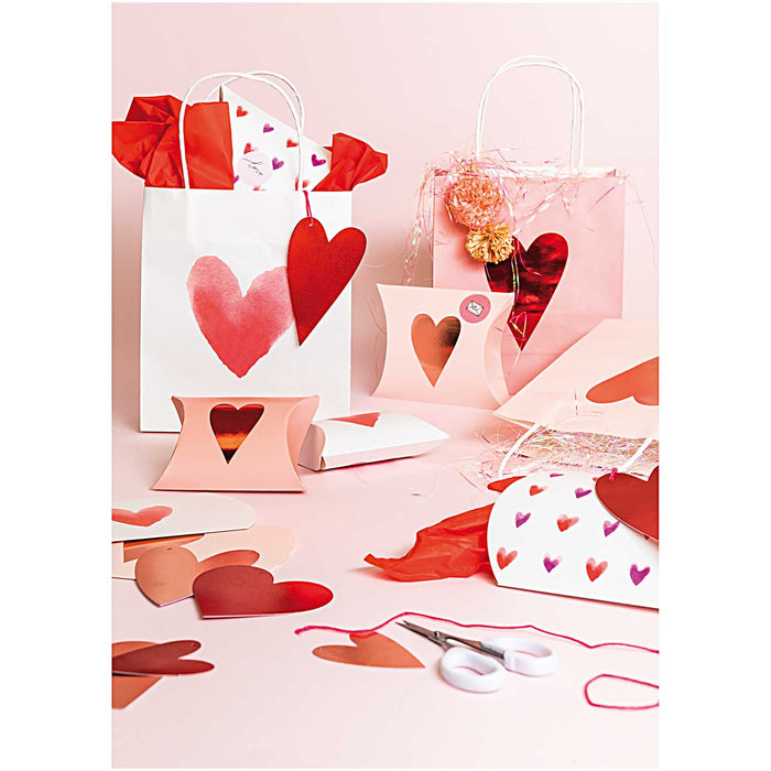 Watercolor HeartsGift Boxes