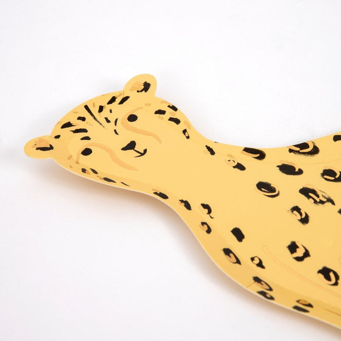 Safari Cheetah Dessert Paper Plates