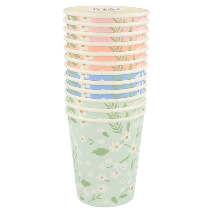 Ditsy Floral Paper Cups