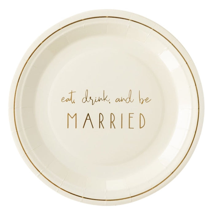 Be Married Dinner Plates
