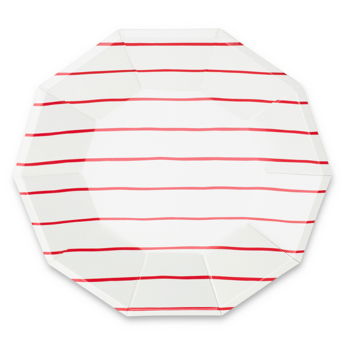 Candy Apple Frenchie Dessert Paper Plates