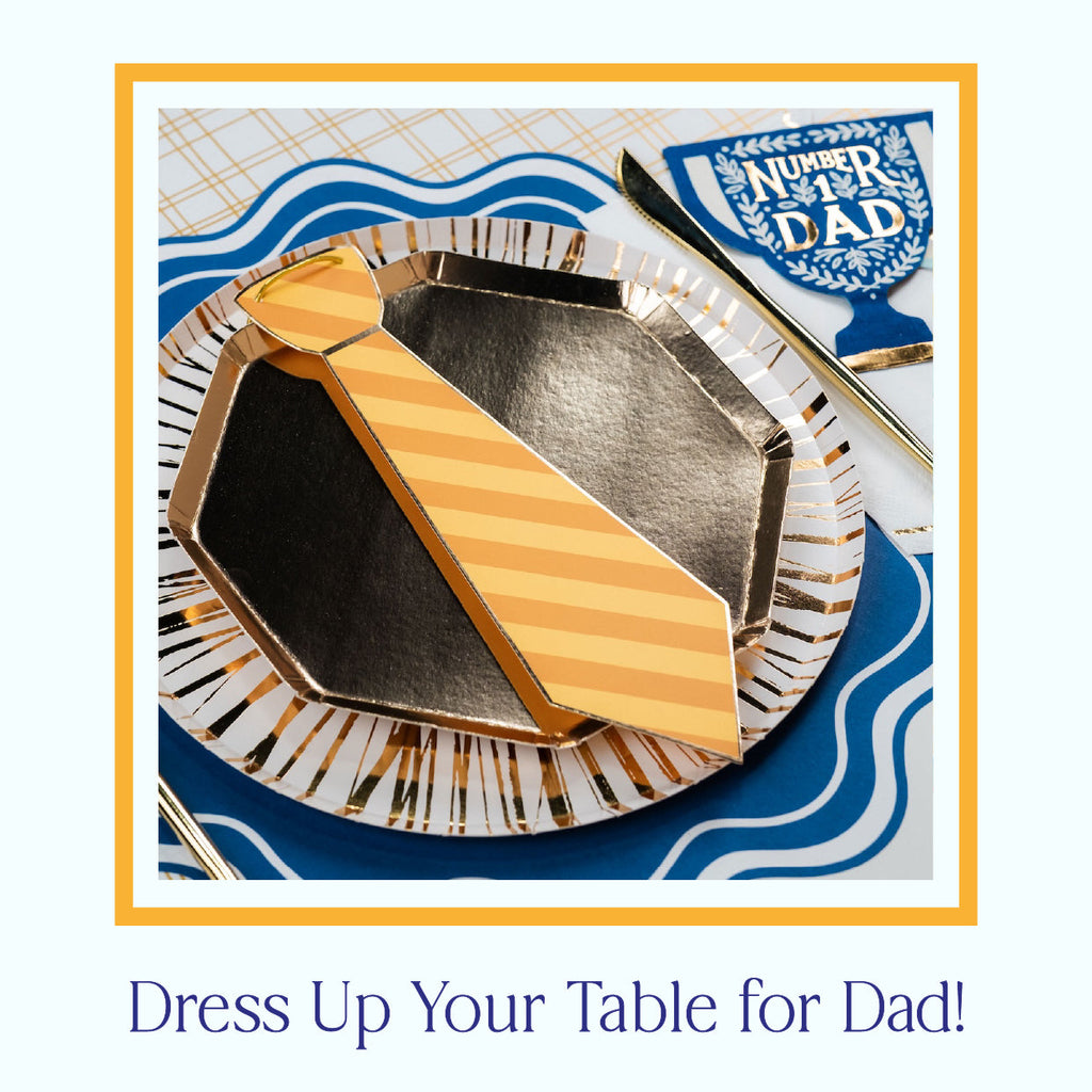 Dress Up Your Table for Dad