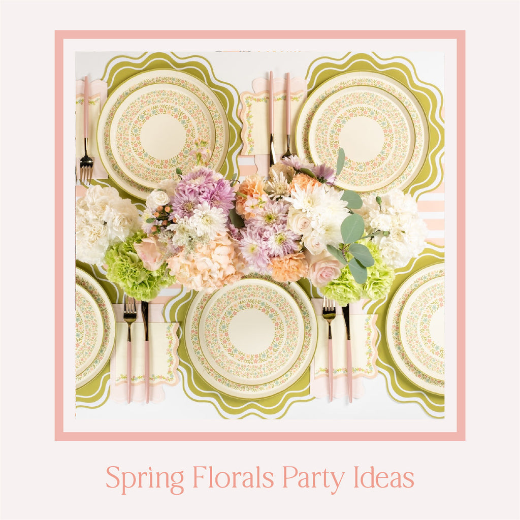 Spring Florals Party Ideas