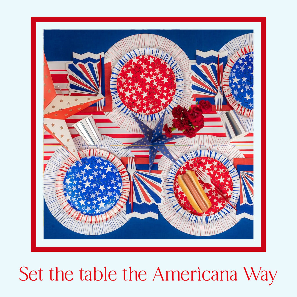 Set the table the Americana Way