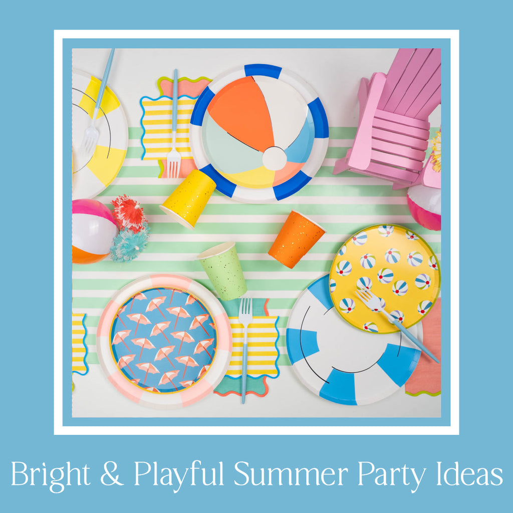 Bright & Playful Summer Party Ideas