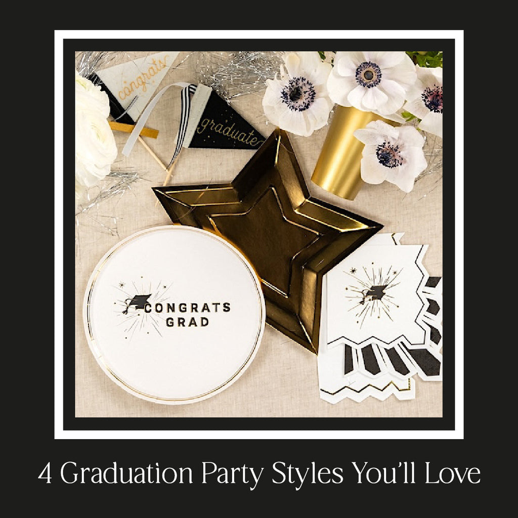 4 Graduation Party Ideas & Styles to Inspire Your Celebration