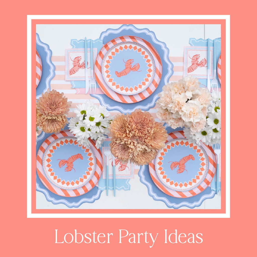Lobster & Coastal Summer Dinning Party Ideas