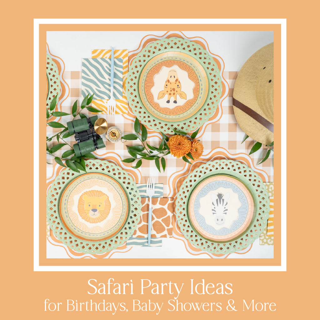 Into the Wild: Safari Party Ideas for Birthdays, Baby Showers &More