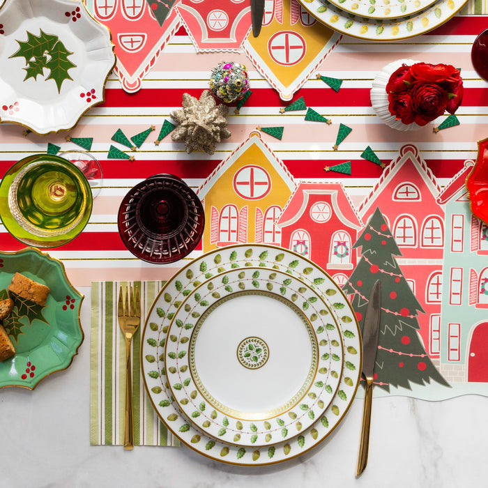 Holiday Village Paper Placemats