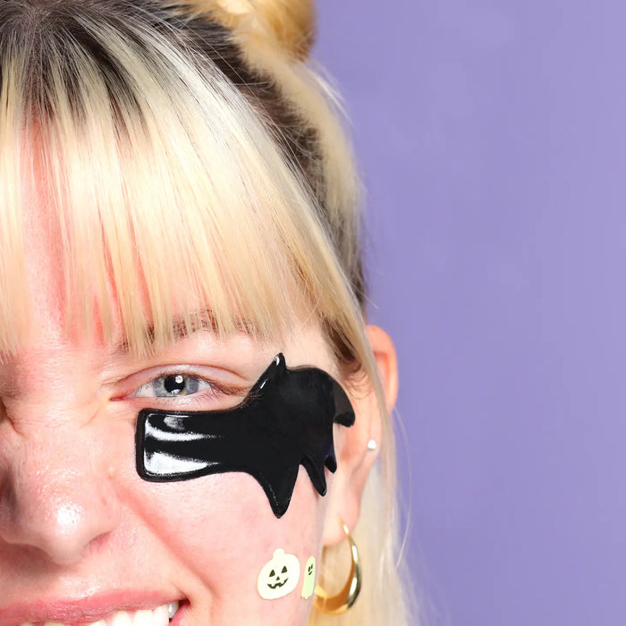 Halloween Bat Habits Detox Undereye Masks - 4 pairs