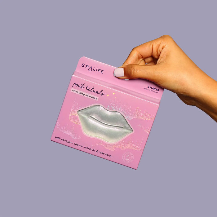 Pout Rituals Smoothing Hydrogel Lip Masks - 8 Pairs