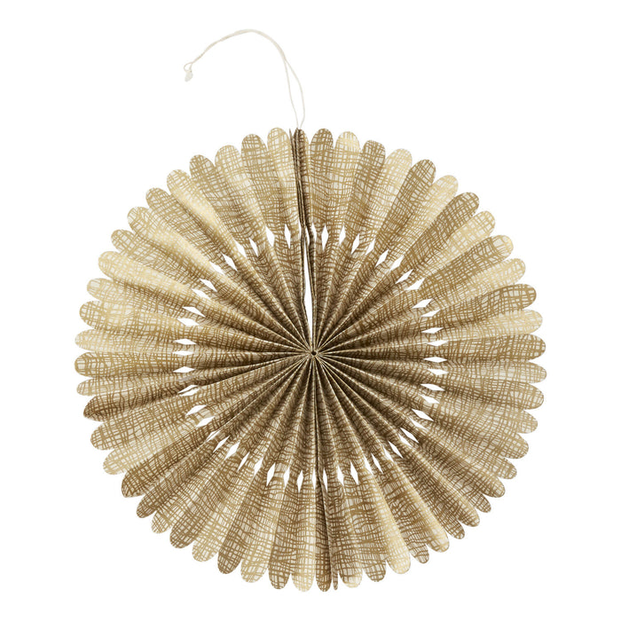 Burnished Paper Fans