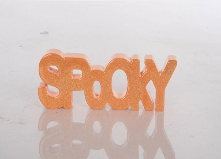 MDF Epoxy Word Spooky