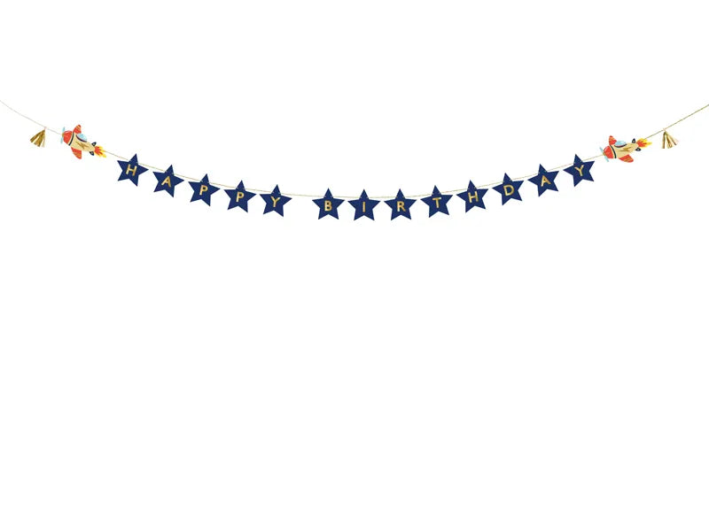 Airplanes Party Banner