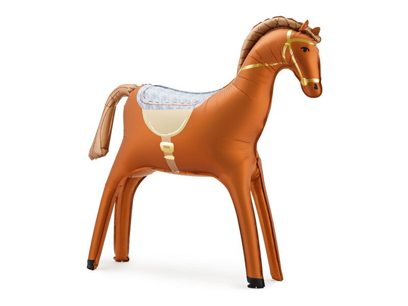 Brown Horse Foil Balloon