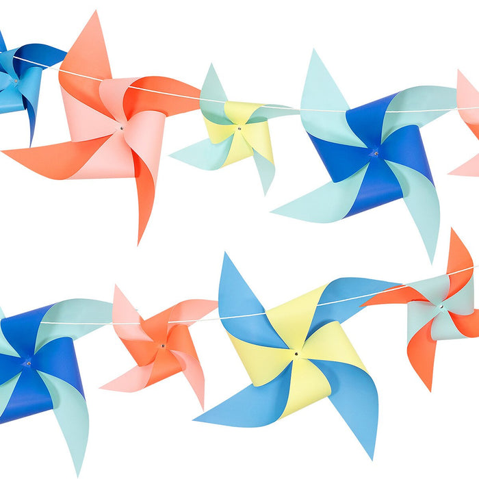 Giant Pinwheel Garland