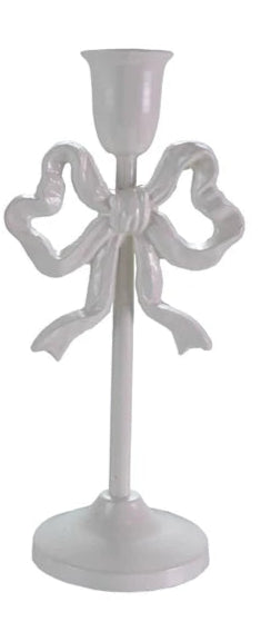 10" Cast Iron Bow Taper Holder
