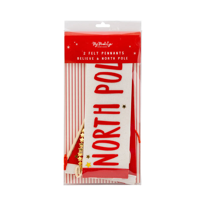 Believe Felt Pennant Set