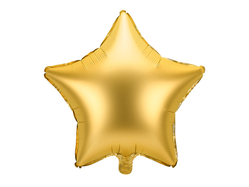 Gold Star Foil Balloon