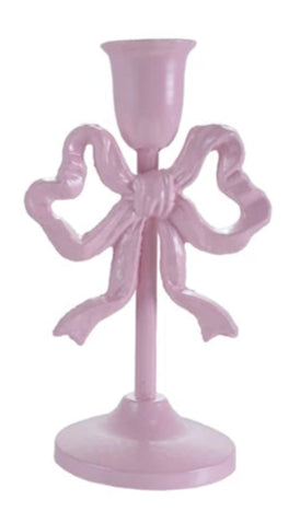 8" Cast Iron Bow Taper Holder