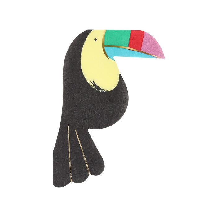Toucan Shaped Napkins