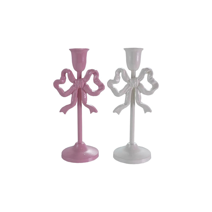 10" Cast Iron Bow Taper Holder