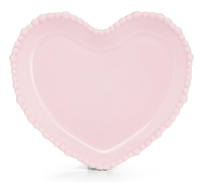 MELAMINE HEART PLATE