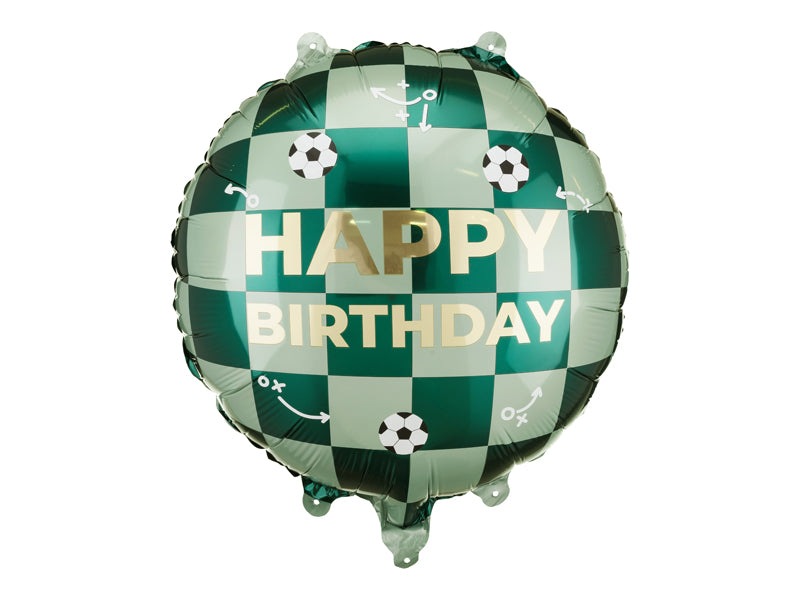 Happy Birthday Soccer Balloon