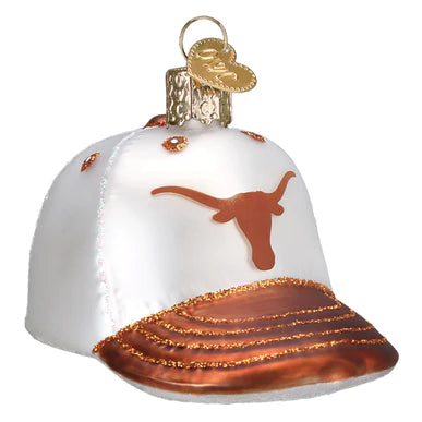 Texas Baseball Cap Ornament