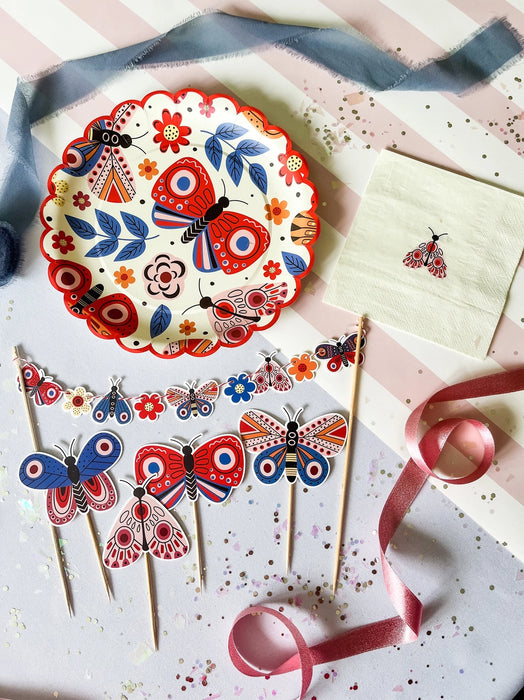 Flutter Cake Toppers (Tags)