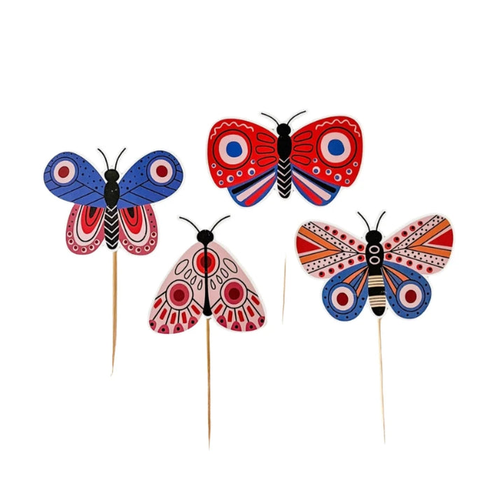 Flutter Cake Toppers (Tags)