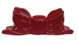 Stoneware Bow Shaped Taper Holder