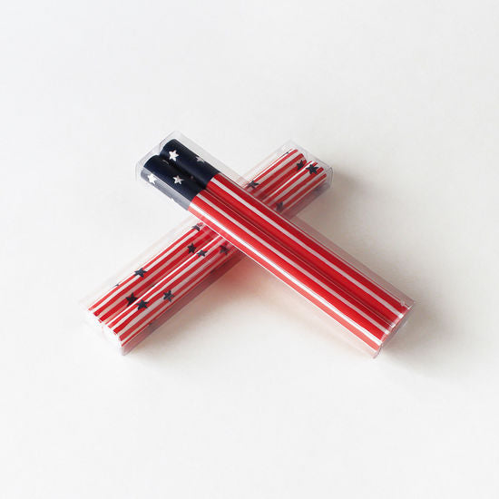 Star Spangled Taper Candle
