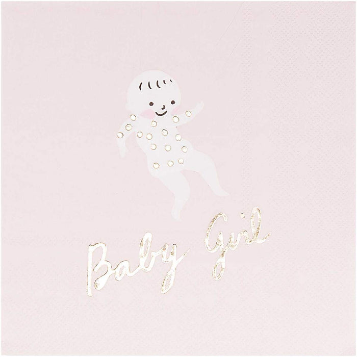 Baby Girl Napkins