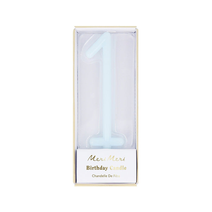 Slim Number 1 Candle