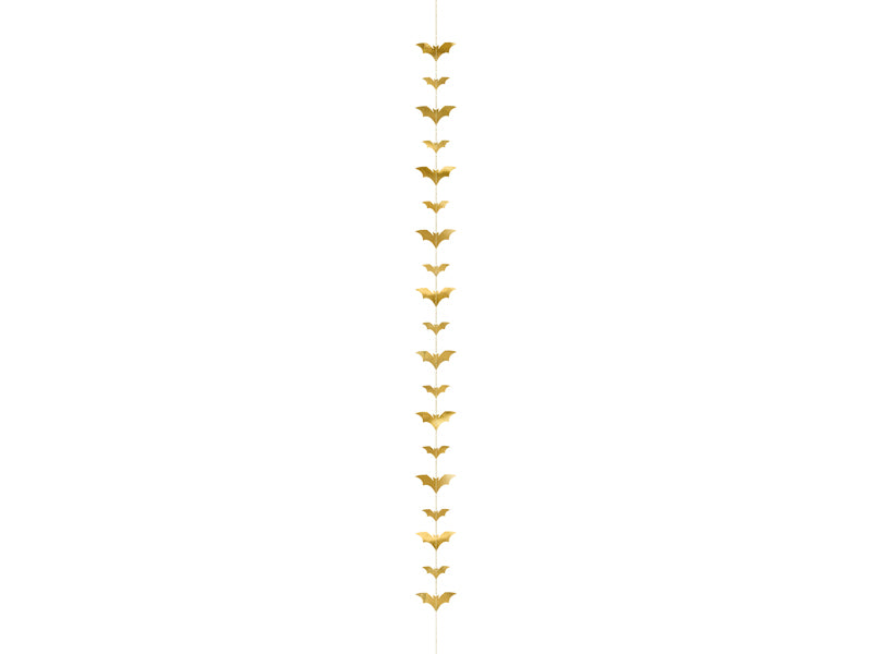 Gold Bats Garland