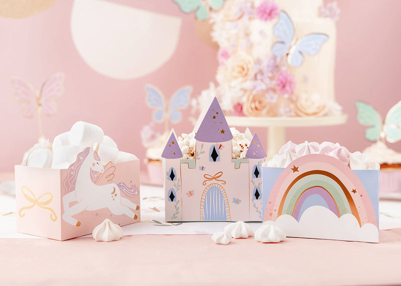 Unicorns & Castle Treat Boxes