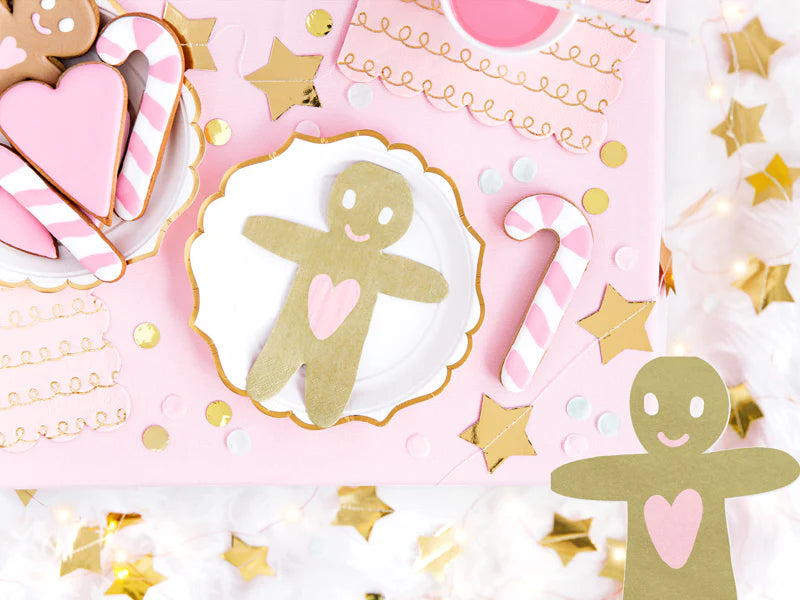 Gingerbread Friend Paper Napkins