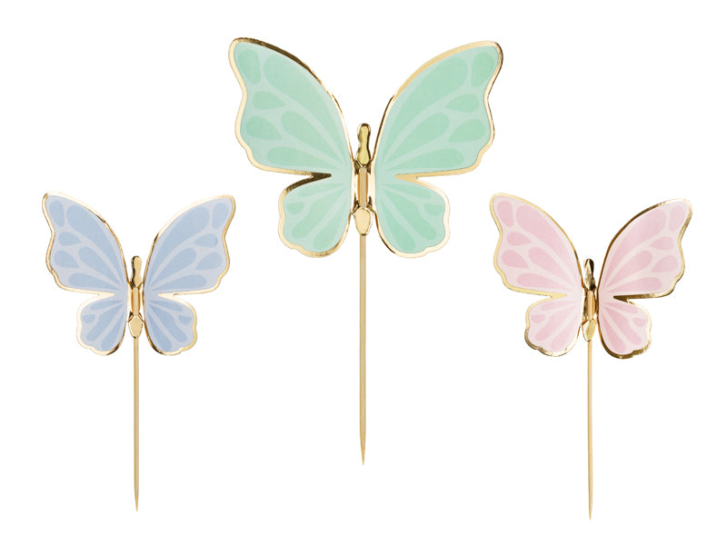 Butterflies Cake Toppers