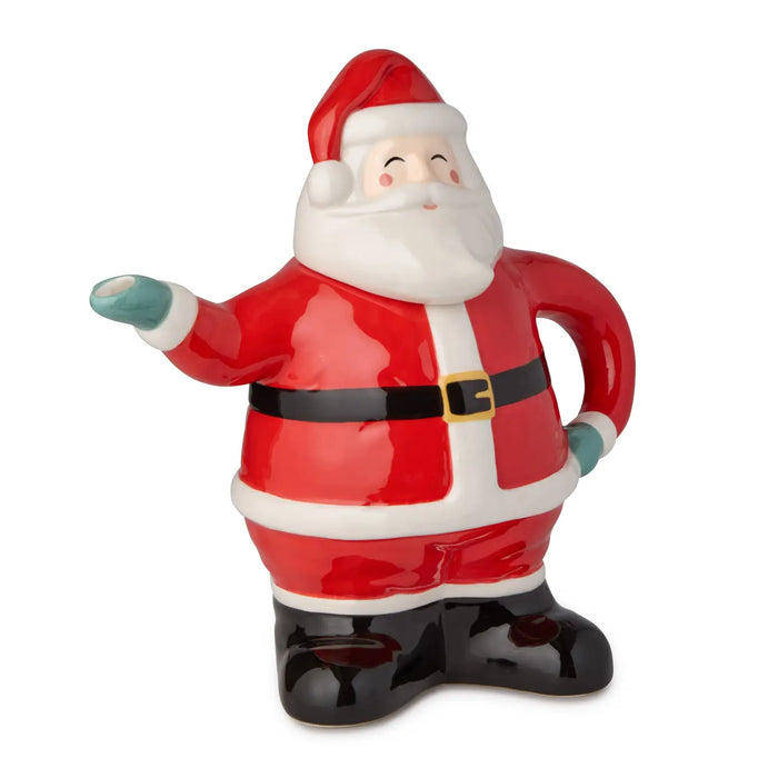 Christmas Whimsy Santa Teapot