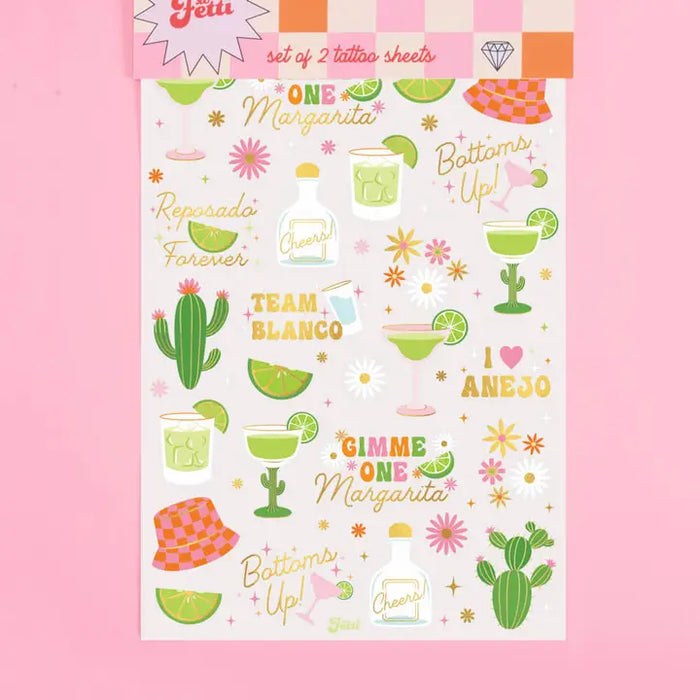 Margarita Temporary Tattoos