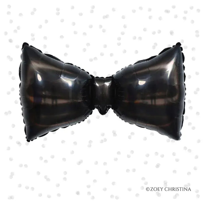 Black Bow Tie Foil Balloon
