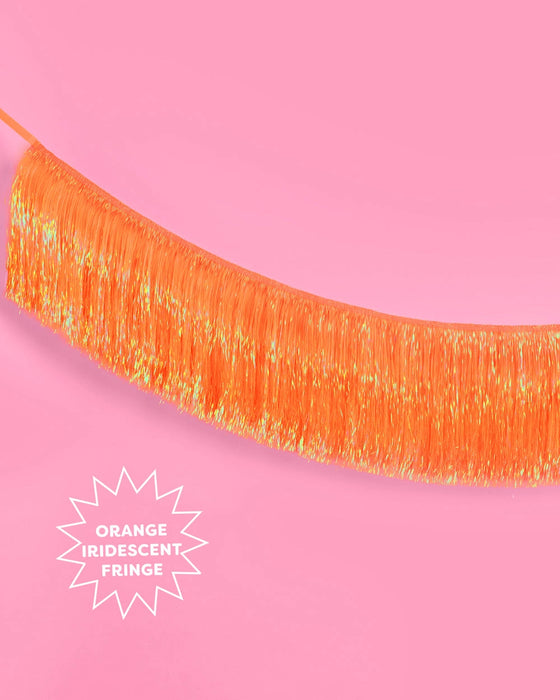 Orange Fringe Banner