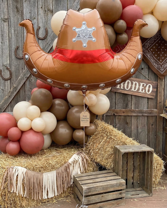 Cowboy Hat Foil Balloon