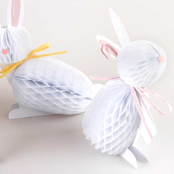 Bunny Honeycomb Decorations